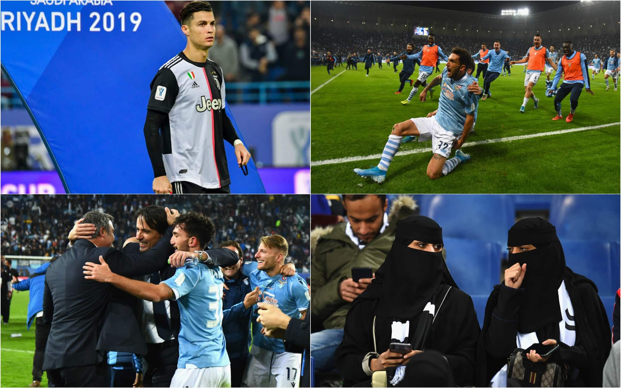 Juve Lazio, le più belle foto della Supercoppa italiana 2019 
