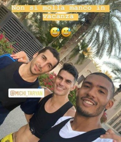 La storia Instagram di Perotti