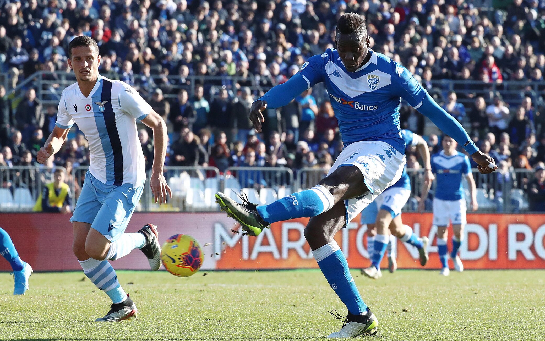 Lo stesso Super Mario si ripete il 5 gennaio 2020 contro la Lazio Lo stesso Super Mario si ripete il 5 gennaio 2020 contro la Lazio