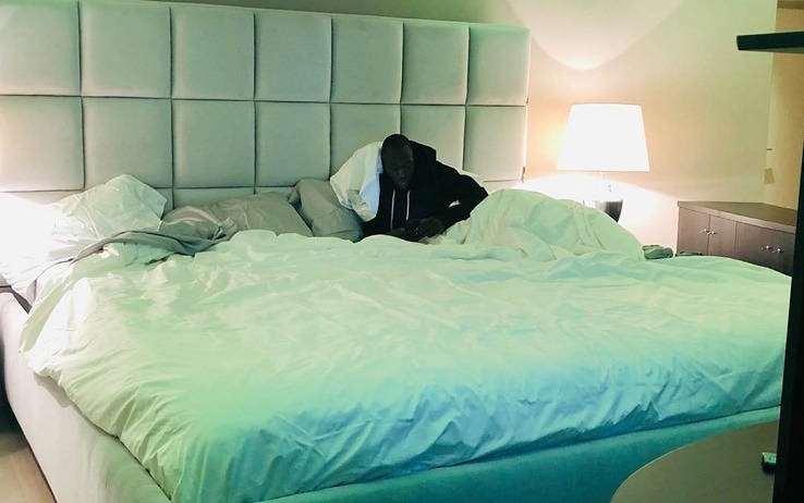 Il letto extra-large di Romelu Lukaku: il belga lo mostra su Instagram