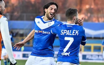 Foto Gianluca Checchi/LaPresse
14 12 2019 Brescia (Italia)
Sport Calcio
Brescia Lecce 
Campionato italiano di calcio Serie A 2019 2020 
Nella foto: Spalek Nikolas Torregrossa Ernesto

Photo Gianluca Checchi/LaPresse
14 12 2019 Brescia (Italia)
Sport Soccer
Brescia Lecce 
Italian Football Serie A 2019 2020 
In the picture: Spalek Nikolas Torregrossa Ernesto