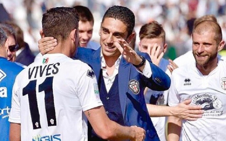 Moreno Longo ai tempi della Pro Vercelli