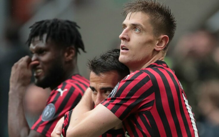Piatek e Suso