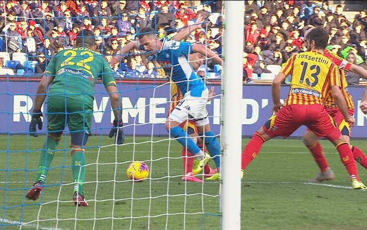 Napoli Lecce Giuntoli Rigore Milik Inaccettabile Che Arbitro