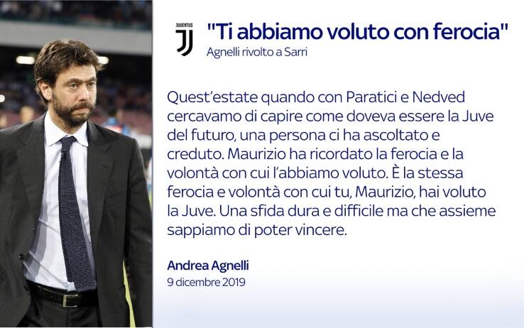 Agnelli Sarri