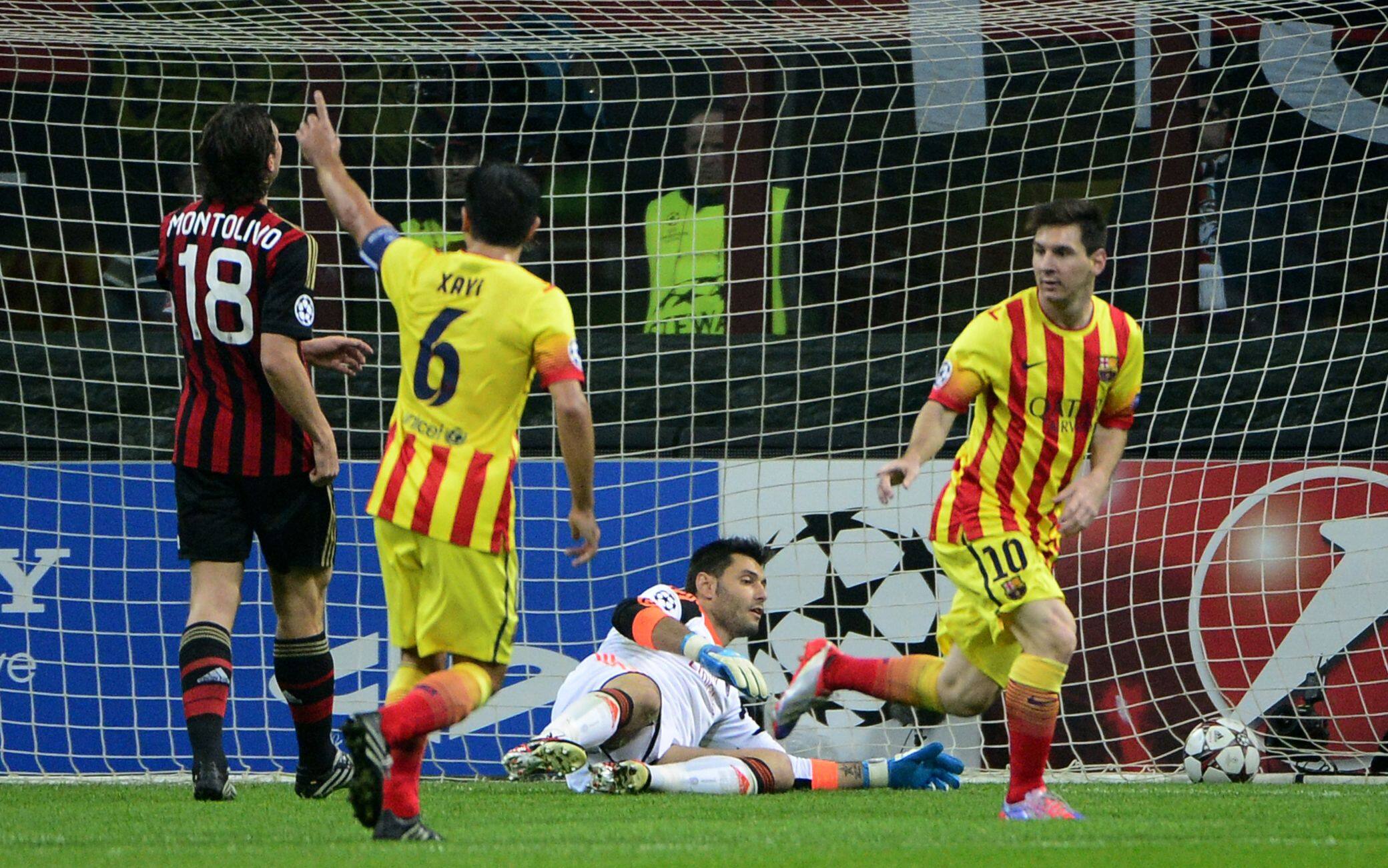 Il gol di Messi contro il Milan nel giorno della convocazione di Andrenacci