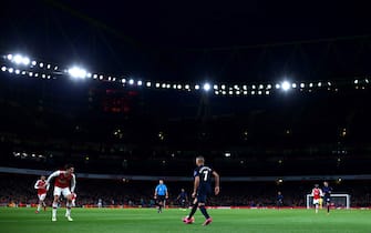 LONDON, ENGLAND - FEBRUARY 23: A general view of the match during the Premier League match between Arsenal FC and Everton FC at Emirates Stadium on February 23, 2020 in London, United Kingdom. (Photo by Chloe Knott - Danehouse/Getty Images)