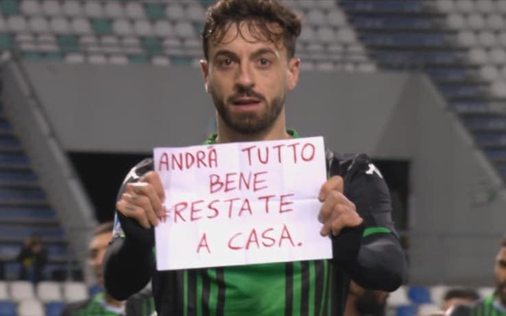 Ciccio Caputo, gol e messaggio in Sassuolo Brescia su Coronavirus ...