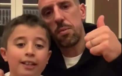 Ribery: "Forza Italia, forza Firenze mia". VIDEO