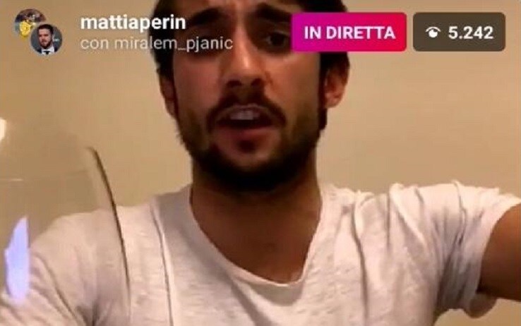 Perin e Pjanic in diretta Instagram: 