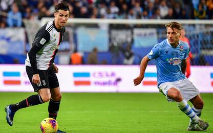 Serie A, duello Juve-Lazio nella top 11 di Opta