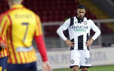 Foto Donato Fasano/LaPresse 
06 Gennaio 2020 Lecce, Italia 
sport calcio 
Lecce vs Udinese - Campionato di calcio Serie A TIM 2019/2020 - Stadio Via del Mare, Lecce. 
Nella foto:  Rolando Mandragora

Photo  Donato Fasano/LaPresse 
January 06, 2020 Lecce, Italy 
sport soccer 
Lecce vs Udinese - Italian Football Championship League A TIM 2019/2020 - Via del Mare stadium. 
In the pic: Rolando Mandragora