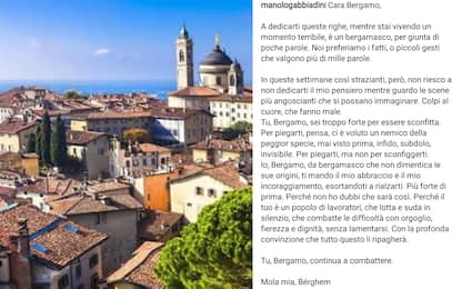 Gabbiadini: "Bergamo mia, continua a combattere"