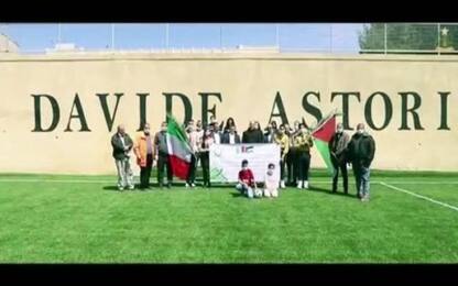 Betlemme, dal campo "Astori" messaggio all'Italia