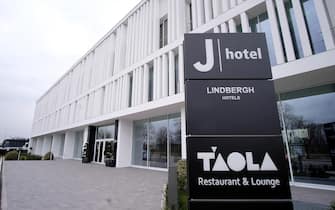 J Hotel closed to the public in order to host the Juventus team and staff in quarantine after the news of the Juventus defender Daniele Rugani's positivity to the coronavirus, Turin, Italy, 12 March. 2020. ANSA/ ALESSANDRO DI MARCO