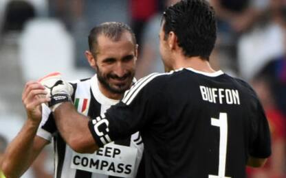 Juve, pronti i rinnovi di Buffon e Chiellini