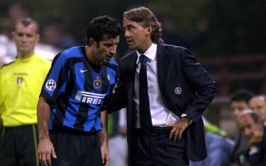 Figo: "Io umiliato da Mancini ai tempi dell'Inter"