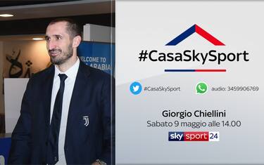 Giorgio Chiellini oggi a #CasaSkySport