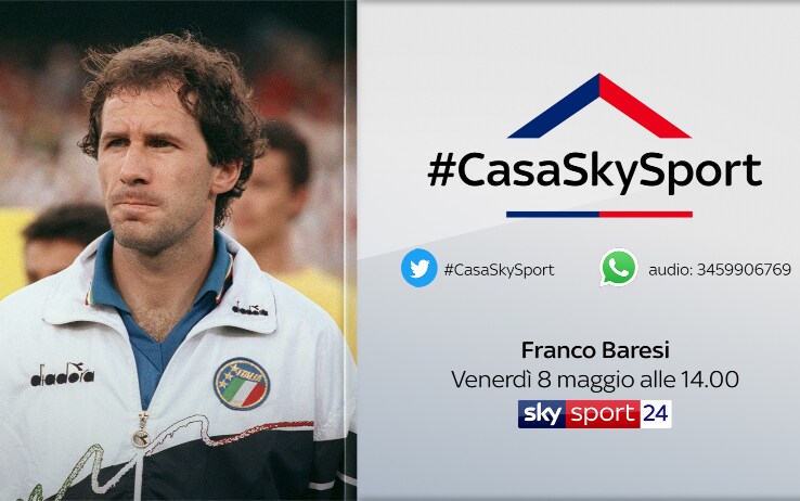 Venerdì 8 maggio Franco Baresi compie 60 anni: il capitano del Milan, nel giorno del suo compleanno, sarà ospite di #CasaSkySport in diretta dalle 14