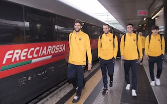 AS Roma, il viaggio per Reggio Emilia