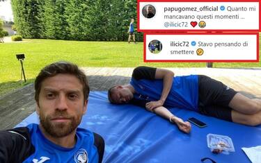 Gomez-Ilicic, simpatico siparietto su Instagram