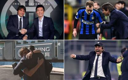 Un anno di Inter per Conte: 12 mesi in 12 foto