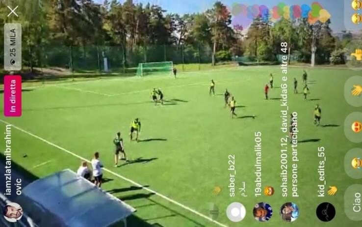 Calciomercato Milan Ibrahimovic Segue L Allenamento Dell Hammarby In Diretta Sky Sport