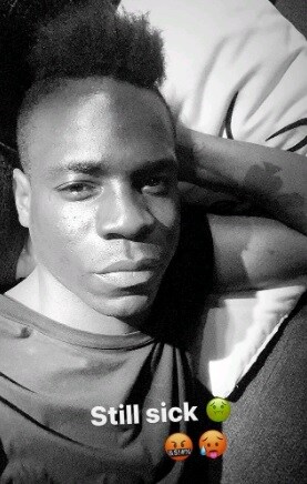 La foto pubblicata tra le stories di Balotelli su Instagram balotelli