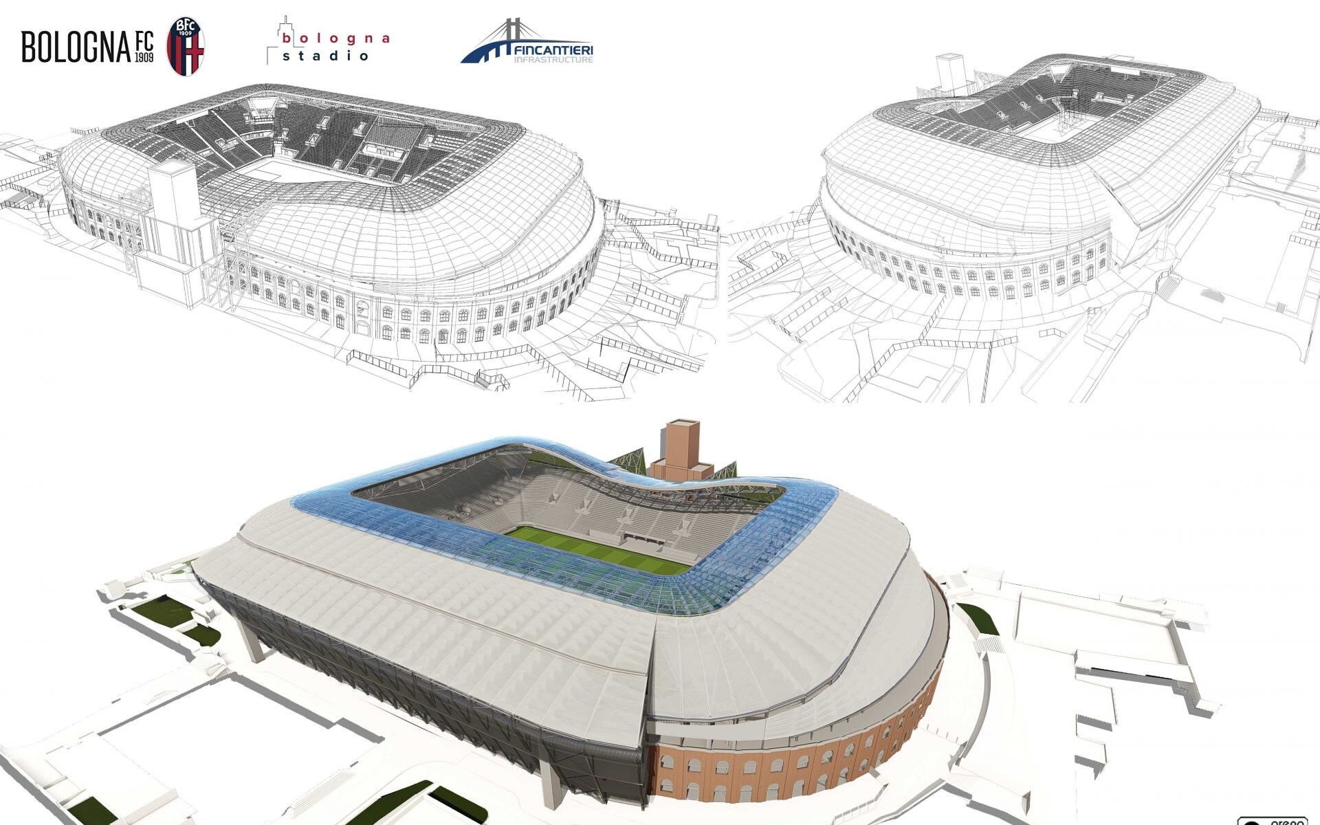 Bologna progetto Dall'Ara