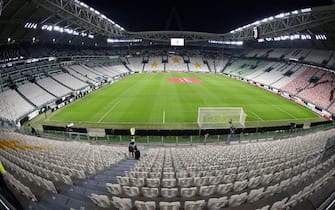 empty allianz stadium for the Italian Serie A soccer match Juventus FC vs FC Internazionale Milano at the Allianz Stadium in Turin, Italy, 8 March 2020 ANSA/ ALESSANDRO DI MARCO