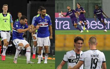Colpo salvezza Samp, pari per Fiorentina e Parma