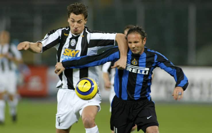 Ibra e Mihajlovic avversari in una sfida tra Juve e Inter