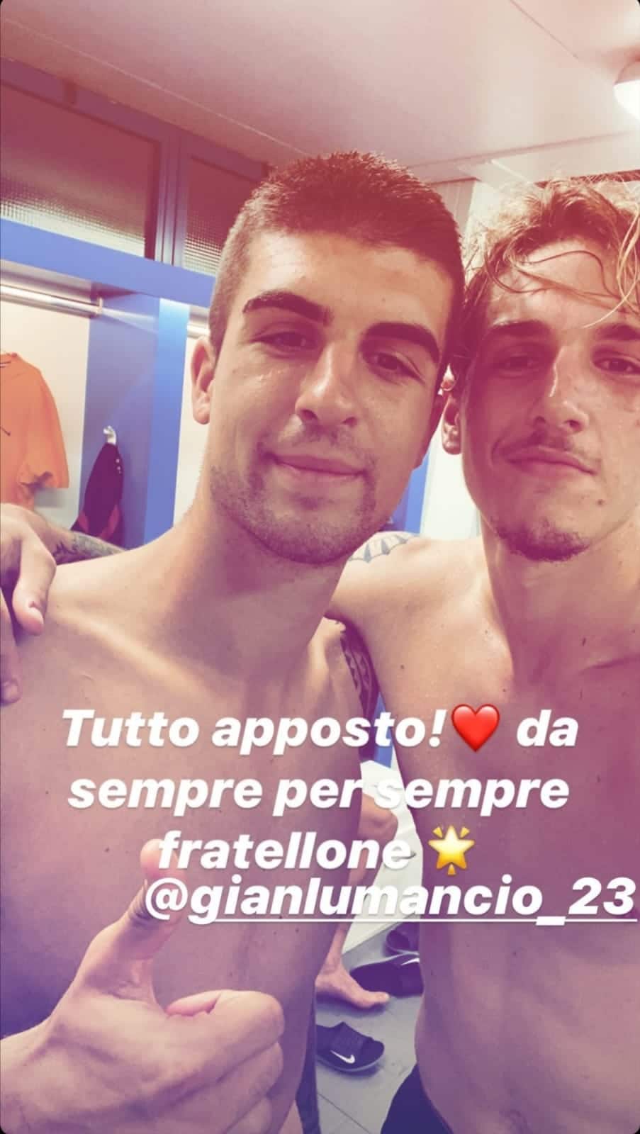 Zaniolo-Mancini Instagram