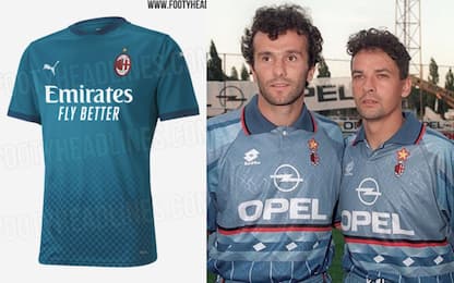 Milan come nel 1996, sarà blu la terza maglia?
