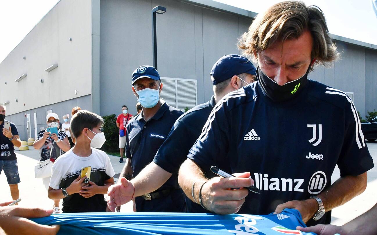 Juve, primo giorno di ritiro tutte le foto