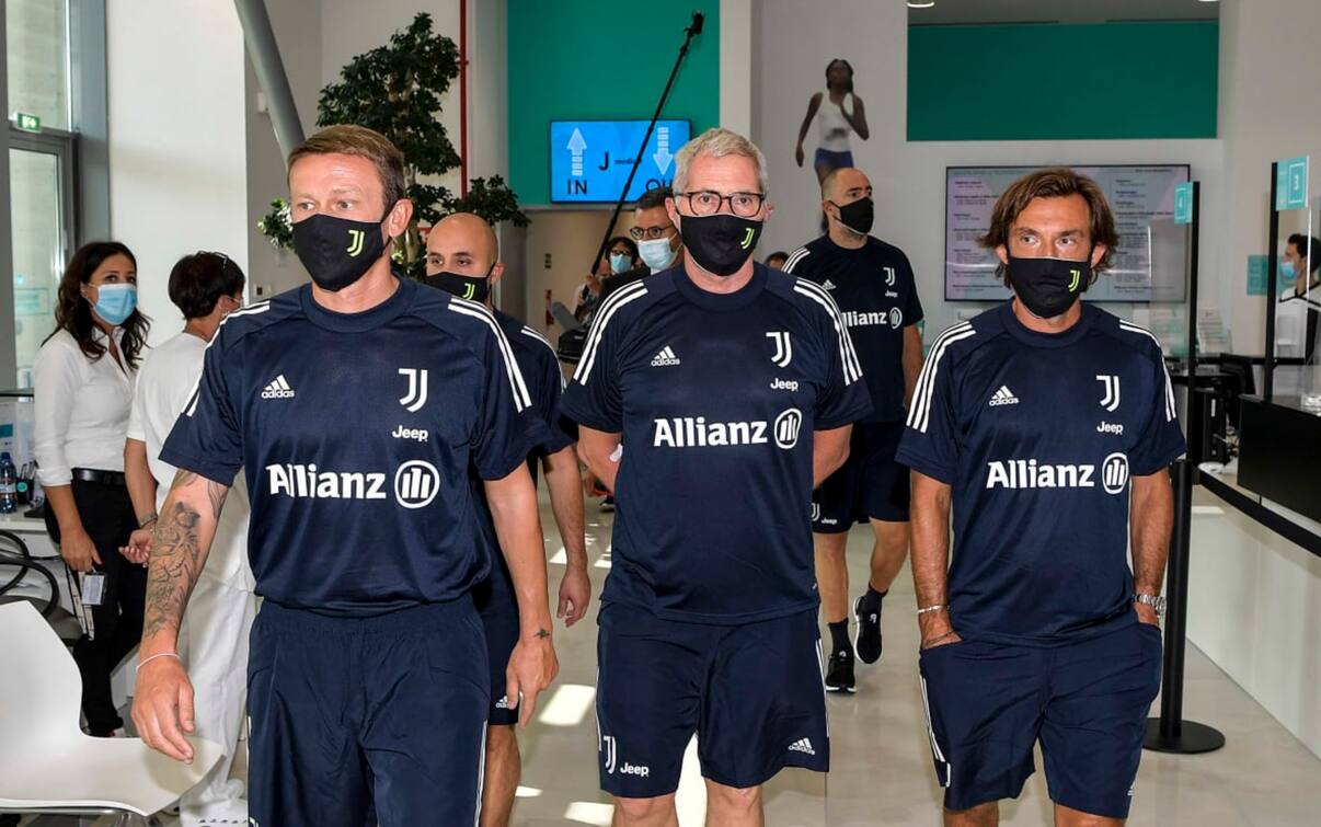 Juve, primo giorno di ritiro tutte le foto