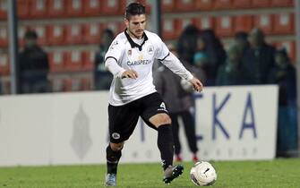 Spezia - Crotone Foto LaPresse - Valerio Andreani
27 11 2015 La Spezia - Italia
Sport Calcio
Spezia vs Crotone
Campionato di Calcio Serie B 2015/2016 ConTe.it - Stadio Alberto Picco
Nella foto: Acampora Gennaro
Photo LaPresse - Valerio Andreani
27 11 2015 La Spezia - Italy
Sport Soccer
Spezia vs Crotone
Italian Football Championship League B 2015/2016 ConTe.it - Alberto Picco Stadium
In the pic: Acampora Gennaro