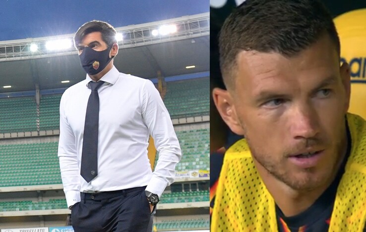 Verona Roma Fonseca Dzeko Ho Voluto Preservarlo Milik Non Parlo Di Lui Sky Sport