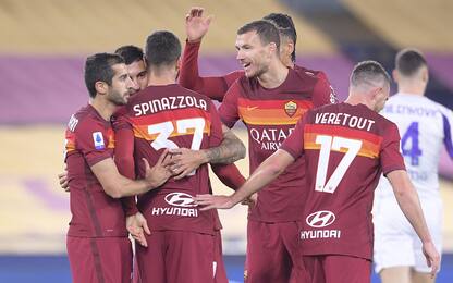 La Roma torna a vincere: 2-0 alla Fiorentina
