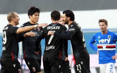 Il Bologna ribalta la Sampdoria: a Marassi è 1-2