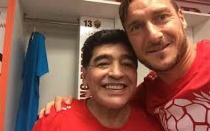 Totti: "Diego il primo a chiamarmi dopo il ritiro"