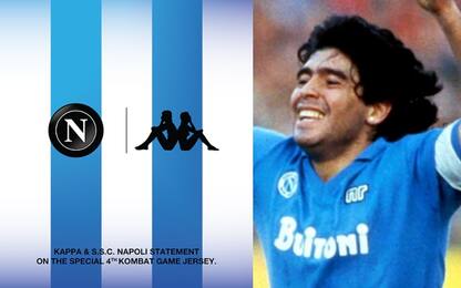 Napoli all'Argentina, maglia speciale per Maradona
