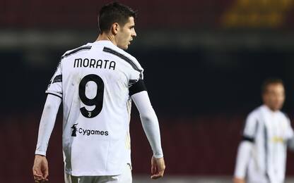 Genoa-Juve, Morata ci sarà: ridotta la squalifica