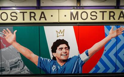 Napoli, tutti i murales della "Mostra-Maradona"