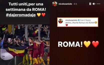 Zaniolo 'torna' sui social: "Roma è As Roma"