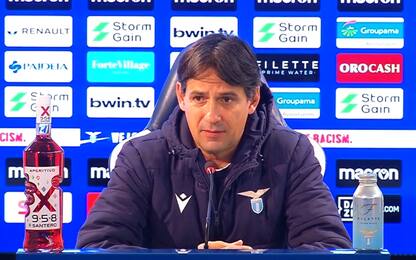 Inzaghi: "La mia Lazio non è inferiore alla Roma"