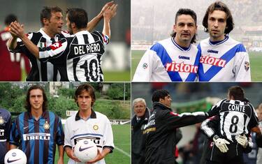 I 13 che hanno giocato sia con Conte che con Pirlo