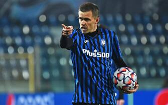 Atalanta's Josip Ilicic
during the UEFA Champions League Group D soccer match Atalanta BC vs FC Midtjylland at Gewiss Stadium in Bergamo, Italy, 1 December 2020.
ANSA/PAOLO MAGNI