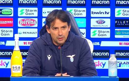 Lazio, Inzaghi "Tante assenze, difficile turnover"
