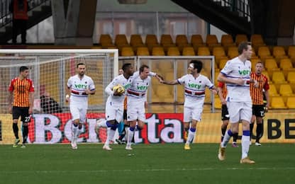 Keita risponde a Caprari: Benevento-Samp 1-1